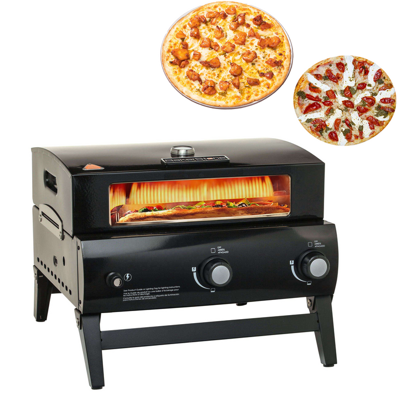 Portable Multi-Fuel Pizza Oven – Gas & Wood Outdoor Pizza Oven with High-Heat Performance