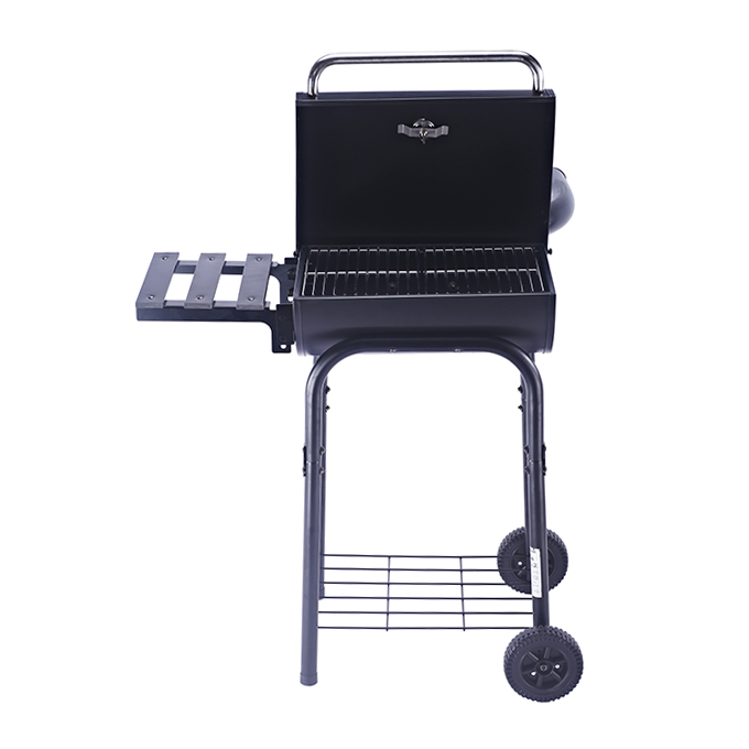 Portable Charcoal BBQ Grill – Outdoor Stainless Steel Barbecue Smoker for Camping & Backyard